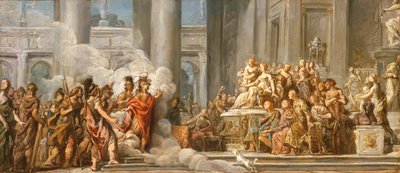 The Arrival of Aeneas in Carthage, 1772-4 by Jean Bernard Restout
